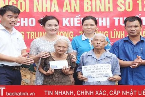 Bạn đọc Báo Hà Tĩnh hỗ trợ xây 'Nhà nhân ái' cho anh trai gần 75 tuổi nuôi em gái tật nguyền