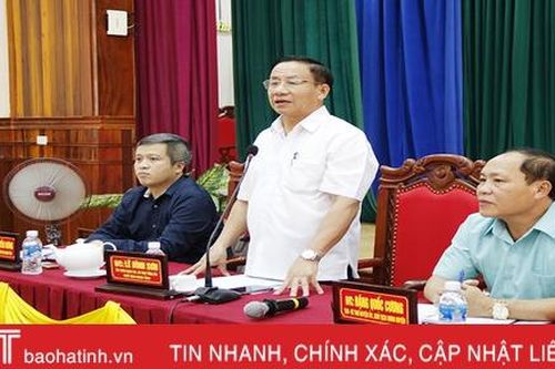Bí thư Tỉnh ủy: Bài bản, cẩn trọng công tác cán bộ trong quá trình sáp nhập xã ở Cẩm Xuyên