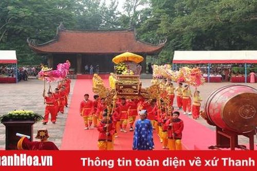 Tưng bừng lễ hội Lam Kinh 2019