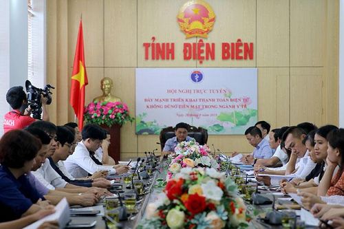 Hội nghị trực tuyến về thanh toán không dùng tiền mặt trong ngành Y tế