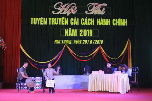 Phú Lương tổ chức Hội thi tuyên truyền cải cách hành chính