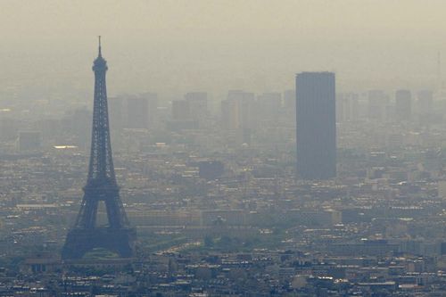 Paris triển khai bản đồ trực tuyến hiển thị chính xác mức độ ô nhiễm không khí