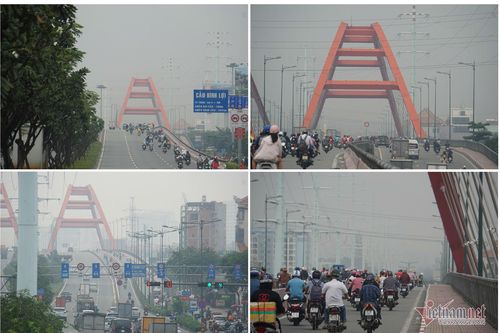 Lớp mù đặc quánh biến Sài Gòn mờ ảo như Đà Lạt