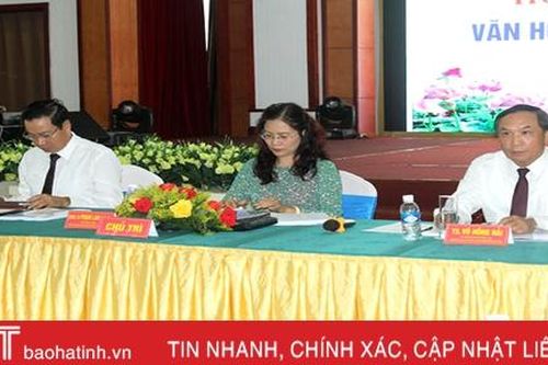Điều chỉnh và xây dựng hệ giá trị văn hóa ứng xử phù hợp với Hà Tĩnh