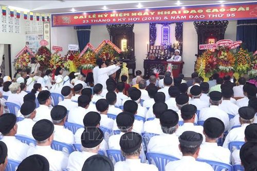 Đại lễ kỷ niệm 93 năm ngày Khai đạo Cao Đài tại TP Hồ Chí Minh