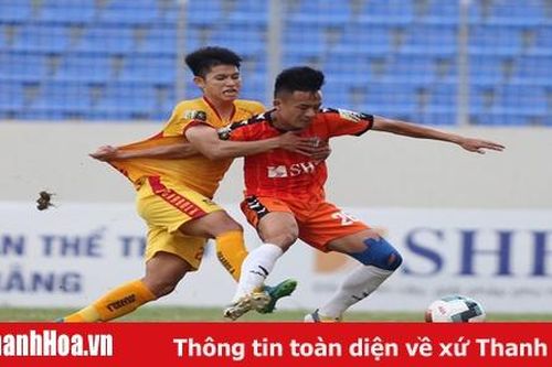 Thất bại cay đắng ở phút chót, Thanh Hóa khó thoát khỏi nhóm cầm đèn đỏ