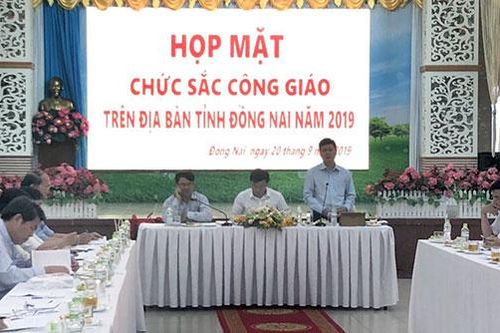 Họp mặt chức sắc Công giáo