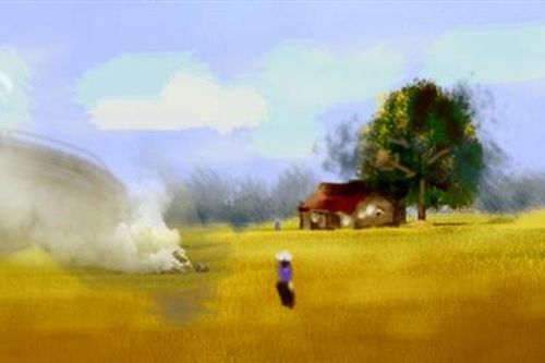 Mùi khói đốt đồng