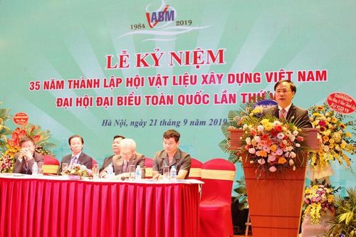 Hội Vật liệu xây dựng Việt Nam tổ chức Đại hội đại biểu toàn quốc lần thứ VII, nhiệm kỳ 2019 – 2024