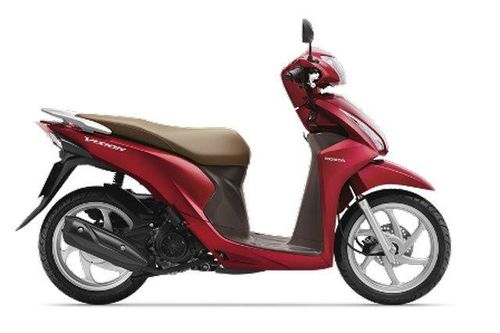 Honda bổ sung màu sắc mới cho xe Vision, giá không đổi