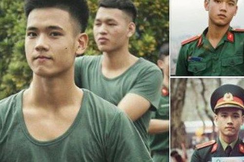 Nam sinh trường quân sự đẹp trai, nhiều tài lẻ