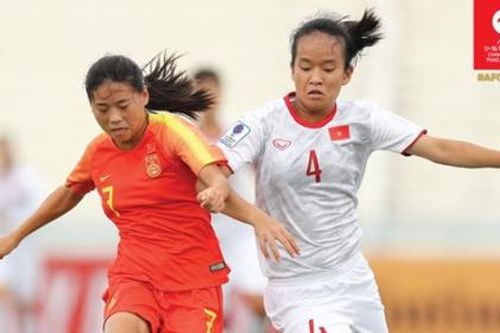 Nữ U16 Việt Nam dừng bước tại VCK U16 nữ châu Á 2019