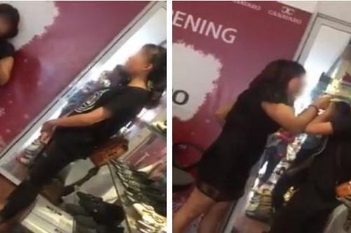 Công an làm việc với nữ chủ tiệm giày đánh cô sinh viên làm thuê