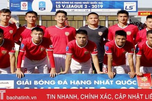 Hồng Lĩnh Hà Tĩnh quyết cống hiến trận cầu đẹp mắt trước giờ đăng quang Giải hạng Nhất quốc gia 2019