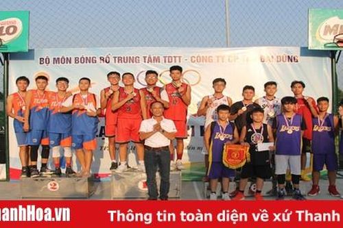 Giải bóng rổ các câu lạc bộ TP Thanh Hóa 2019 thành công tốt đẹp