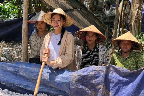 Hình ảnh đời thường của Hoa hậu Lương Thùy Linh