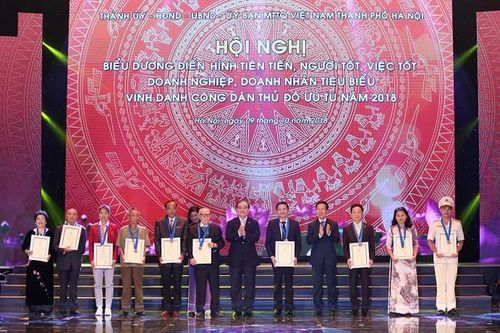 Danh sách 10 cá nhân dự kiến đề nghị xét tặng danh hiệu 'Công dân Thủ đô ưu tú' năm 2019
