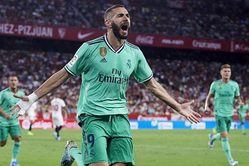Sevilla 0-1 Real Madrid: Hazard chưa lên tiếng, Benzema sắm vai người hùng
