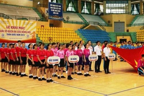 Hơn 130 VĐV dự Giải vô địch đá cầu đồng đội toàn quốc năm 2019