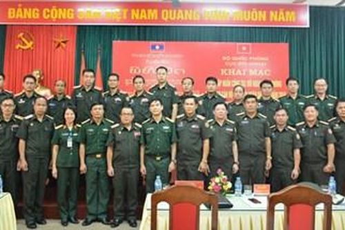 Tập huấn công tác đối ngoại quốc phòng cho cán bộ quân đội Lào
