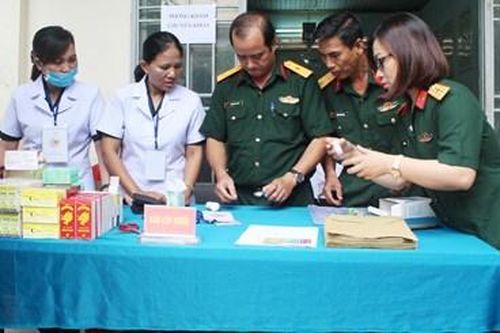 Chủ động chăm sóc tốt sức khỏe bộ đội ngay tại cơ sở