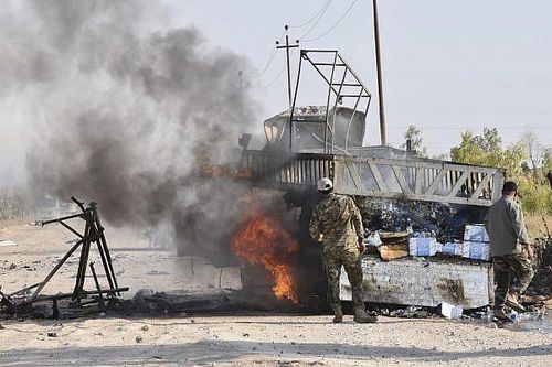 Iraq: Căn cứ quân sự ở tỉnh Anbar tiếp tục bị không kích