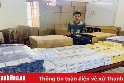 Bắt giữ đối tượng mua bán 21.900 bao thuốc lá lậu