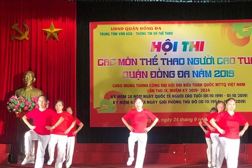 160 vận động viên tham dự hội thi các môn thể thao người cao tuổi
