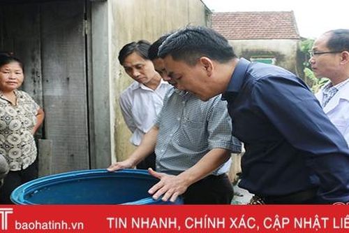 UBND tỉnh Hà Tĩnh chỉ đạo kịp thời phát hiện, xử lý triệt để các ổ dịch sốt xuất huyết