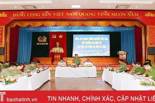 Công an Hà Tĩnh chủ động nắm chắc tình hình, đảm bảo ANTT, phục vụ hiệu quả sự nghiệp phát triển