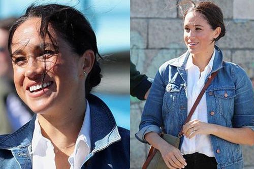 Meghan Markle bắt đầu ngày thứ 2 trong chuyến công du với vẻ ngoài phá cách, chia sẻ thông tin về bé Archie khiến nhiều người lo lắng