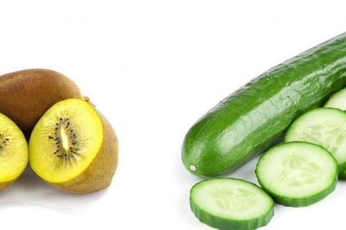 Không nên ăn quả kiwi và dưa chuột cùng lúc