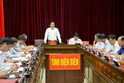 Ban Thường vụ Tỉnh ủy làm việc với Ban Thường vụ Huyện ủy Tuần Giáo
