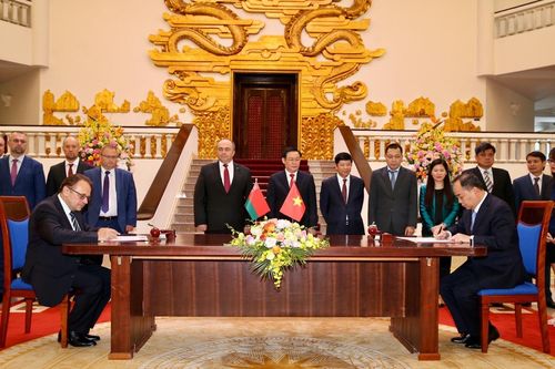 Sớm đưa quan hệ Việt Nam-Belarus lên cấp độ phát triển mới