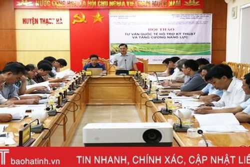 Huyện Thạch Hà xây dựng quy hoạch chi tiết thủy lợi đến năm 2025