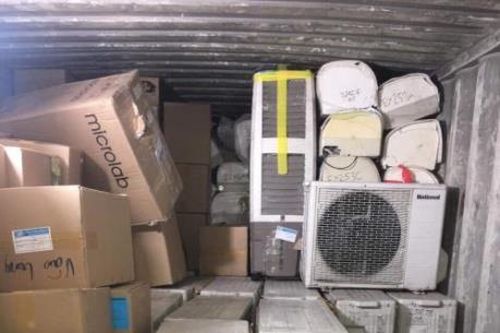 Thu giữ lượng lớn hàng hóa không có nguồn gốc xuất xứ