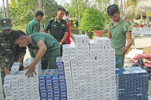 Long An: Buôn lậu thuốc lá tinh vi hơn