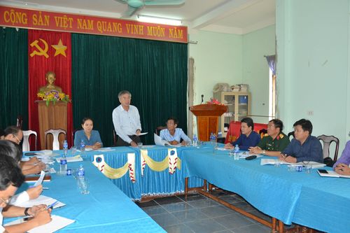 Khảo sát tình hình sáp nhập đơn vị hành chính cấp xã tại xã Ba Lòng, huyện Đakrông