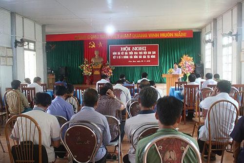 Phù Yên thực hiện tốt nội dung cam kết '5 có, 5 không'