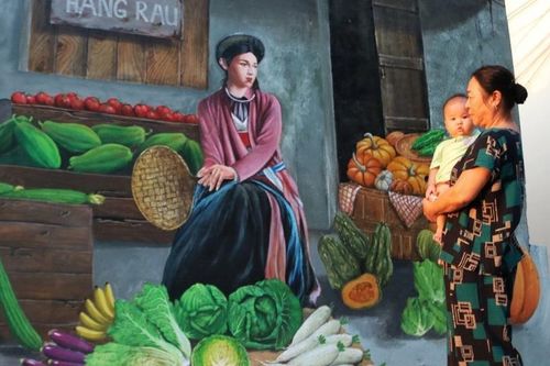 Làng bích họa bình yên ở ngoại thành Hà Nội