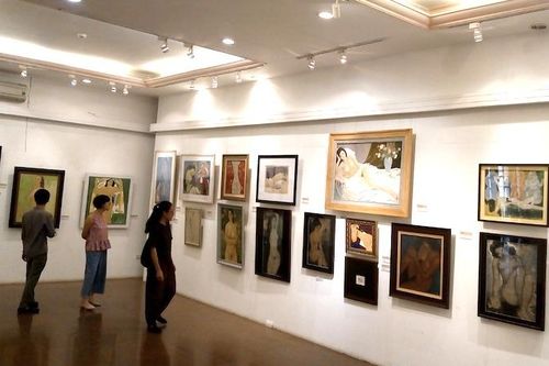 Tranh khỏa thân với những cảm hứng bất tận
