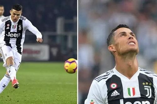 Cristiano Ronaldo là cầu thủ đá phạt tệ thứ hai trong lịch sử Serie A