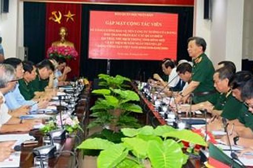 Báo Quân đội nhân dân gặp mặt cộng tác viên tuyên truyền về công tác xây dựng Đảng