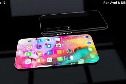 iPhone 12 Pro với màn hình tràn viền bốn cạnh