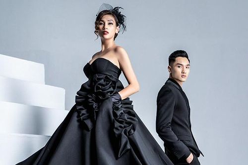Siêu mẫu Hoàng Yến làm 'nàng thơ' cho học trò Huy Quang
