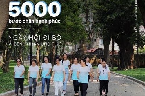 5.000 bước đồng hành để người ung thư không phải 'chiến đấu' một mình