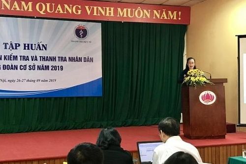 Tập huấn nghiệp vụ Ủy ban kiểm tra và Thanh tra nhân dân công đoàn cơ sở năm 2019