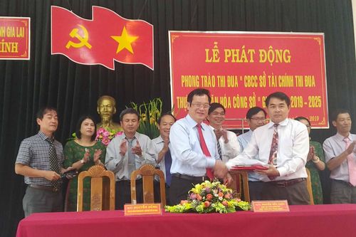 Sở Tài chính Gia Lai phát động phong trào thi đua thực hiện văn hóa công sở