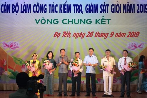 Đạ Tẻh: 5 đội vào chung kết Hội thi 'cán bộ làm công tác kiểm tra, giám sát giỏi'