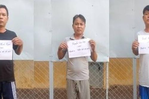 Truy đuổi từ TP Hồ Chí Minh đến Long An bắt 3 đối tượng dàn cảnh trộm tài sản